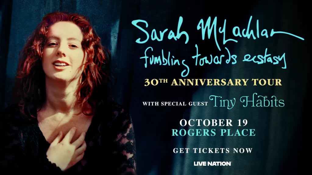 **SARAH MCLACHLAN Concert Shuttle Bus - Edmonton Oct 19, 2025