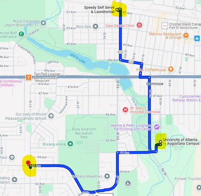 *Camrose Shuttle Service to Edmonton