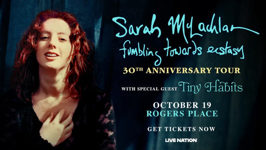 **SARAH MCLACHLAN Concert Shuttle Bus - Edmonton Oct 19, 2025