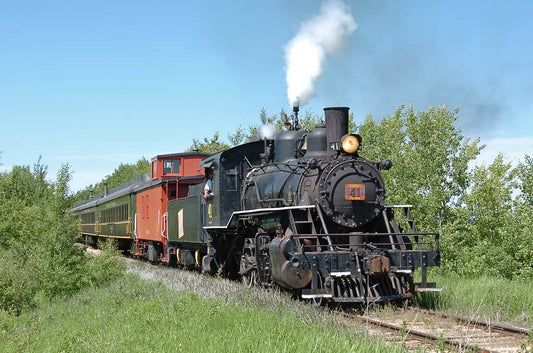 Alberta Prairie Railway Steam Engine & Steak Dinner shuttle - Stettler Aug 21