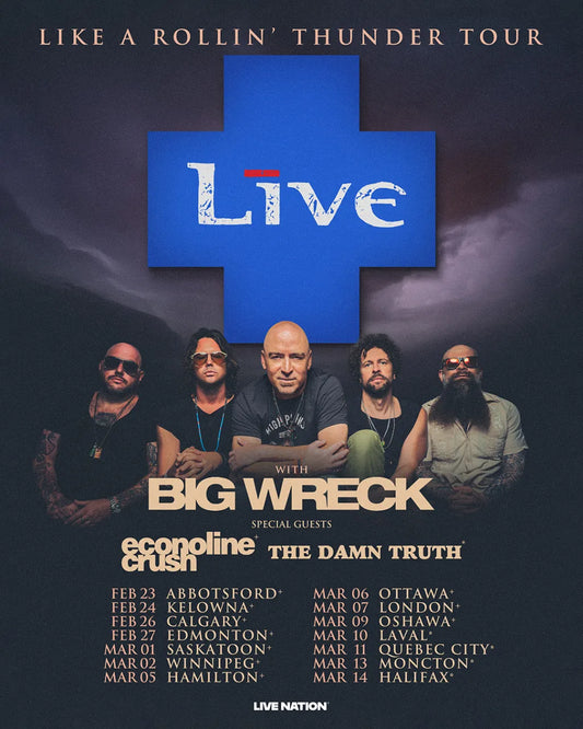 Camrose to Edmonton BIG WRECK concert – Feb 27, 2026 | Horizon Charters