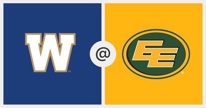 Edmonton Elks vs Winnipeg Blue Bombers Oct 11