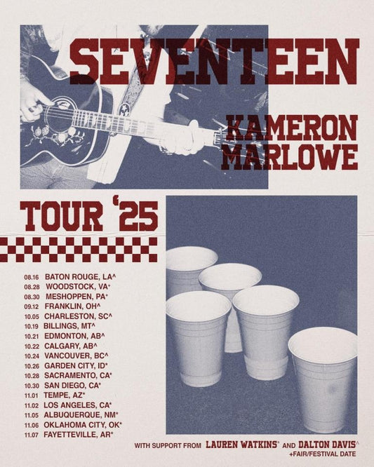 **KAMERON MARLOWE Concert Round Trip Shuttle Bus Taxi - Edmonton Oct 21