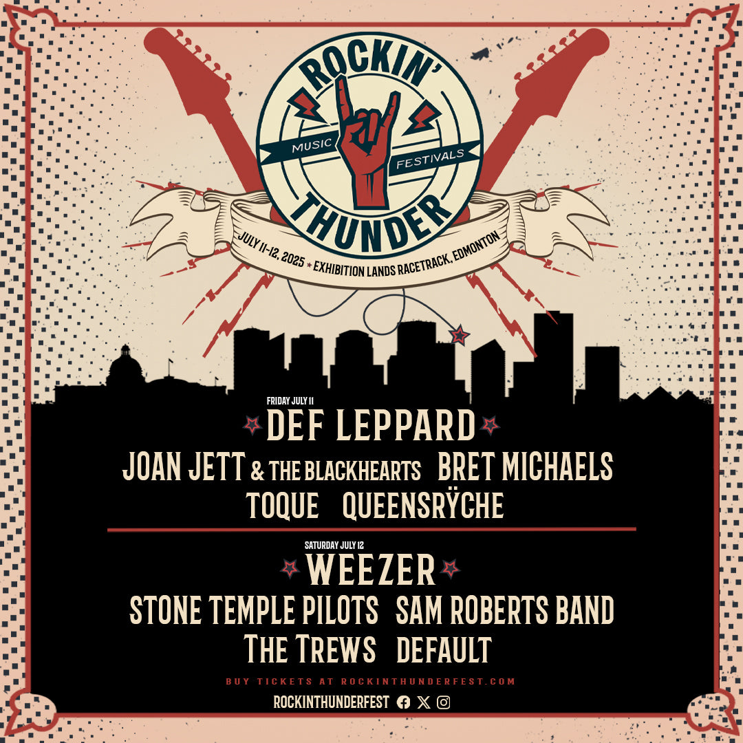 Concert Shuttle Camrose to ROCKIN' THUNDER July 11, 2025
