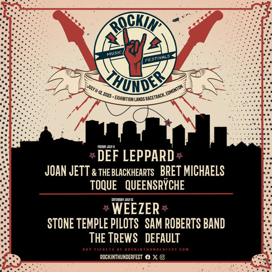 Concert Shuttle Camrose to ROCKIN' THUNDER July 11, 2025